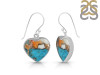 Spiny Oyster Turquoise Earring-E TRO-3-40
