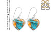 Spiny Oyster Turquoise Earring-E TRO-3-42