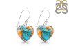 Spiny Oyster Turquoise Earring-E TRO-3-42