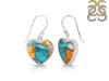 Spiny Oyster Turquoise Earring-E TRO-3-42