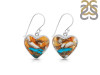 Spiny Oyster Turquoise Earring-E TRO-3-43