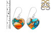 Spiny Oyster Turquoise Earring-E TRO-3-46