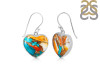 Spiny Oyster Turquoise Earring-E TRO-3-47