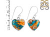 Spiny Oyster Turquoise Earring-E TRO-3-49