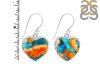 Spiny Oyster Turquoise Earring-E TRO-3-51