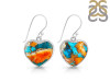 Spiny Oyster Turquoise Earring-E TRO-3-51