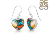 Spiny Oyster Turquoise Earring-E TRO-3-53