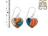 Spiny Oyster Turquoise Earring-E TRO-3-55
