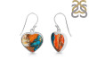 Spiny Oyster Turquoise Earring-E TRO-3-55