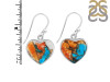 Spiny Oyster Turquoise Earring-E TRO-3-57