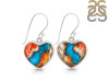 Spiny Oyster Turquoise Earring-E TRO-3-63
