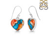 Spiny Oyster Turquoise Earring-E TRO-3-63