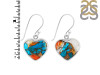 Spiny Oyster Turquoise Earring-E TRO-3-64