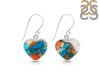 Spiny Oyster Turquoise Earring-E TRO-3-64