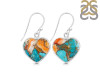 Spiny Oyster Turquoise Earring-E TRO-3-8