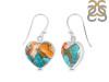 Spiny Oyster Turquoise Earring-E TRO-3-8