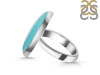 Turquoise Adjustable Ring-ADJ-R TRQ-2-241