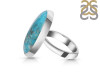 Turquoise Adjustable Ring-ADJ-R TRQ-2-283