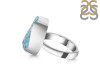 Turquoise Adjustable Ring-ADJ-R TRQ-2-315