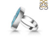 Turquoise Adjustable Ring-ADJ-R TRQ-2-336