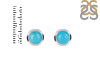 Turquoise Stud Earring TRQ-RDE-993.