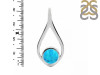 Turquoise Pendant TRQ-RDP-43.