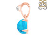 Turquoise Pendant TRQ-RDP-557-V-LOOP.