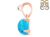 Turquoise Pendant TRQ-RDP-558-V-LOOP.
