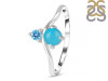 Turquoise & Blue Topaz Ring TRQ-RDR-1497.