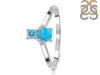 Turquoise & Blue Topaz Ring TRQ-RDR-1506.