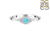 Turquoise & White Topaz Ring TRQ-RDR-1662.