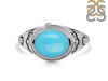 Turquoise & White Topaz Ring TRQ-RDR-339.