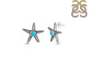 Turquoise Star Fish Stud Earring TRQ-RUE-2.
