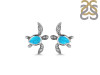 Turquoise Turtle Stud Earring TRQ-RUE-3.