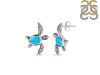 Turquoise Turtle Stud Earring TRQ-RUE-3.