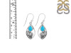 Turquoise Shell Earring TRQ-RUE-6.