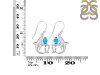 Turquoise Shark Earring TRQ-RUE-12.