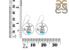 Turquoise Star Fish & Shell Earring TRQ-RUE-16.