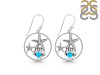 Turquoise Star Fish & Shell Earring TRQ-RUE-16.