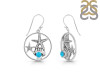 Turquoise Star Fish & Shell Earring TRQ-RUE-16.