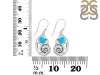 Turquoise Snail Earring TRQ-RUE-18.