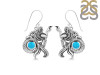 Turquoise Mermaid & Shell Earring TRQ-RUE-21.