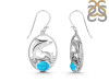 Turquoise Dolphin Earring TRQ-RUE-24.