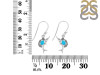 Turquoise Sail Fish Earring TRQ-RUE-25.
