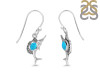 Turquoise Sail Fish Earring TRQ-RUE-25.