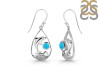 Turquoise Dolphin Earring TRQ-RUE-26.