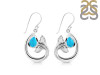 Turquoise Whale Tail Earring TRQ-RUE-28.