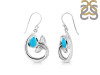 Turquoise Whale Tail Earring TRQ-RUE-28.