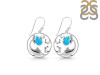 Turquoise Sail Fish Earring TRQ-RUE-32.
