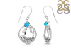 Turquoise Mermaid & Dolphin Earring TRQ-RUE-34.